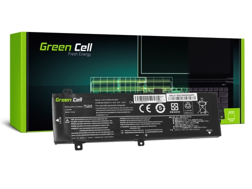 [GCL.LE118] Батерија Green Cell за Lenovo V310 V310-14 V310-15 V510 V510-14 V510-15 / 3500 mAh 7,6 V